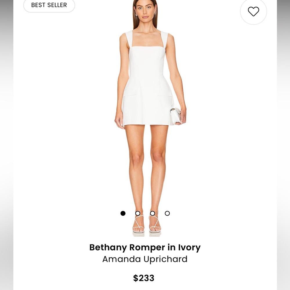 Bethany romper from revolve only worn once!! Size medium